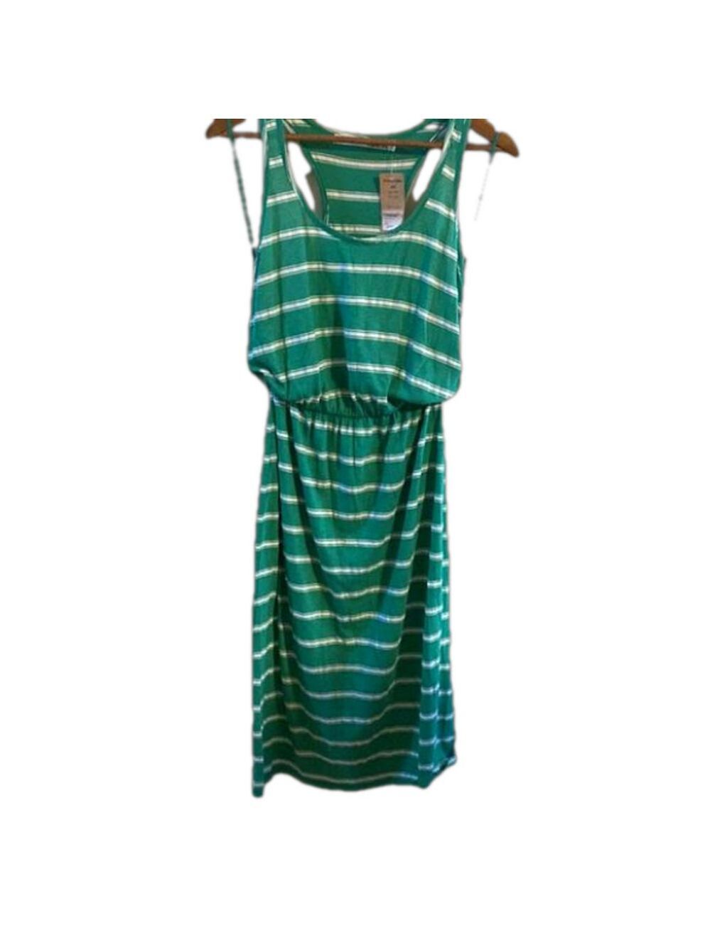 33.LA brand Michael Star Green maxi tank dress.